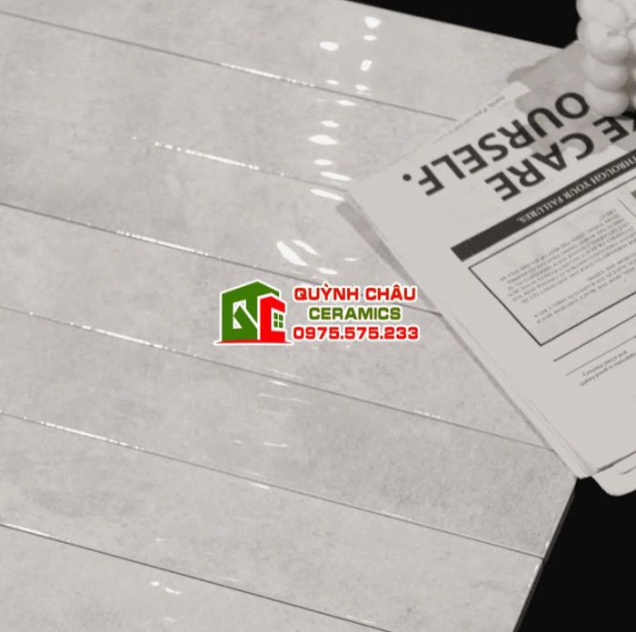 Bộ sưu tập gạch thẻ trang trí 6x40cm gợn sóng hiệu ứng