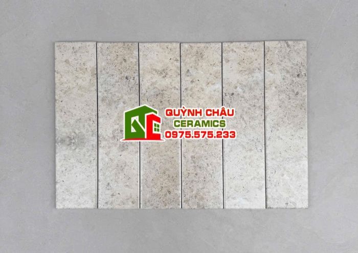 Gạch thẻ màu cổ hiệu ứng 75x300 nhập khẩu