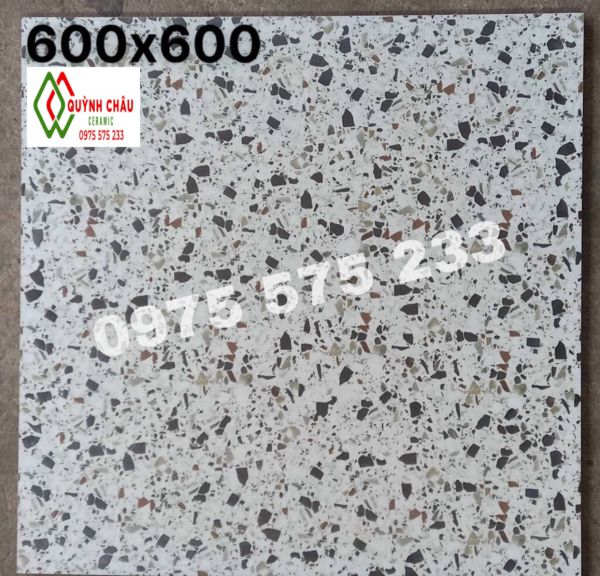 Gạch terrazzo ốp lát 60x60 đá mài mờ 4122