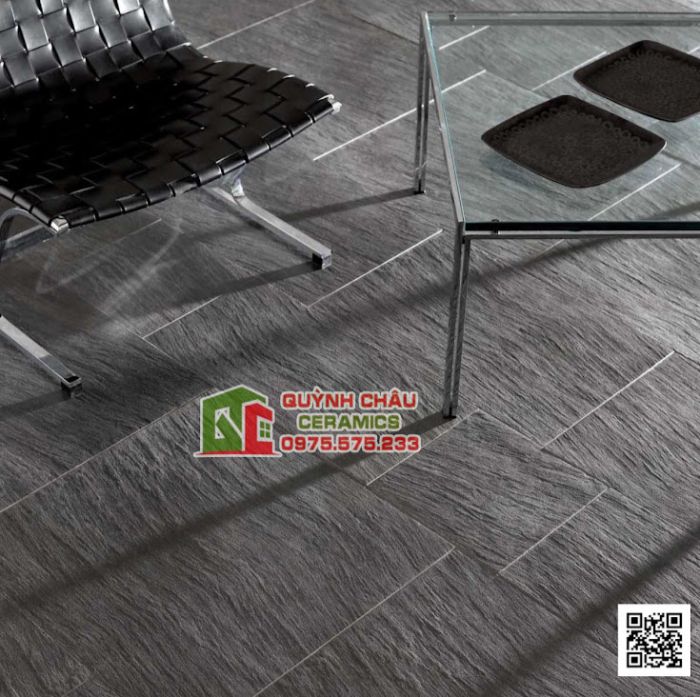 Gạch Italia 60x60 mờ nhám xám đậm cao cấp
