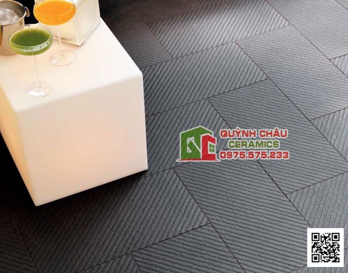 Gạch Italia 30x60 đen nhám gạch Ý nhập khẩu