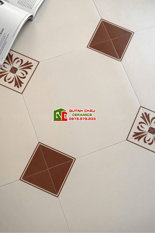 Gạch bông lát nền phòng khách 30x30 cm