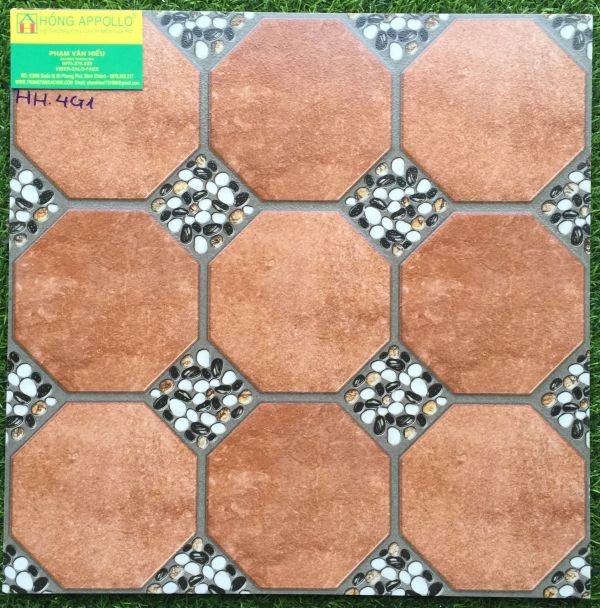 Gạch sân vườn 40x40 đẹp HH4G1 Gạch sân vườn 40x40 đẹp HH4G1