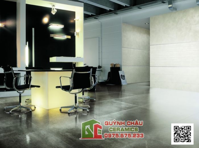 Gạch Italia 60x60 màu đất nung hiệu ứng mờ cao cấp