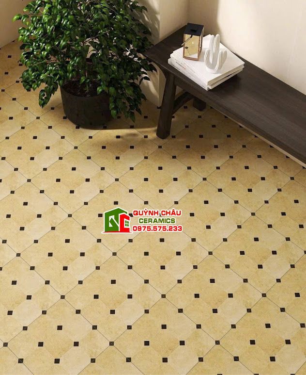 Gạch bông 30x30 giả cổ màu hiệu ứng