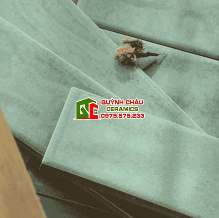 Bộ sưu tập gạch thẻ trang trí 6x40cm gợn sóng hiệu ứng