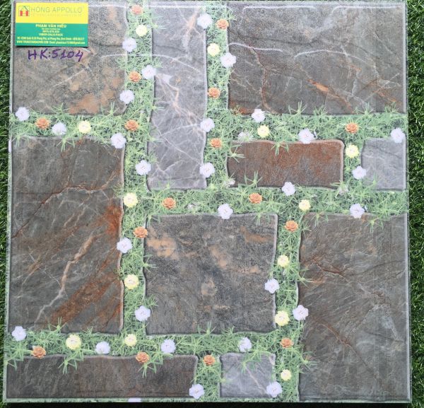 Gạch 50x50 sân vườn đẹp 5104HK