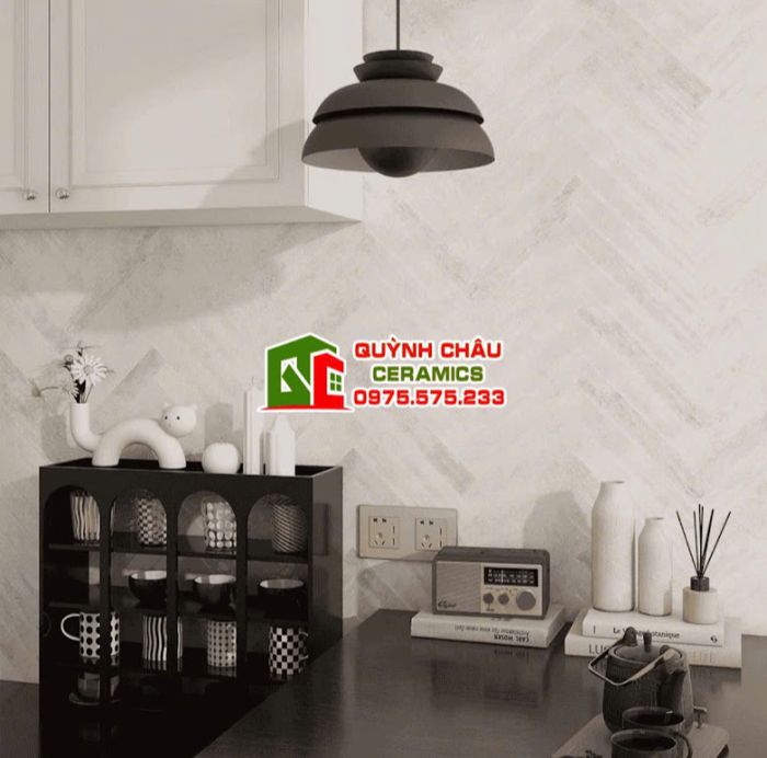 Bộ sưu tập gạch thẻ trang trí 6x40cm gợn sóng hiệu ứng