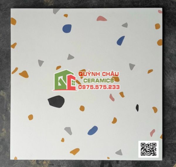 Đá mài 60x60 terrazzo hạt màu lát nền ốp tường đẹp