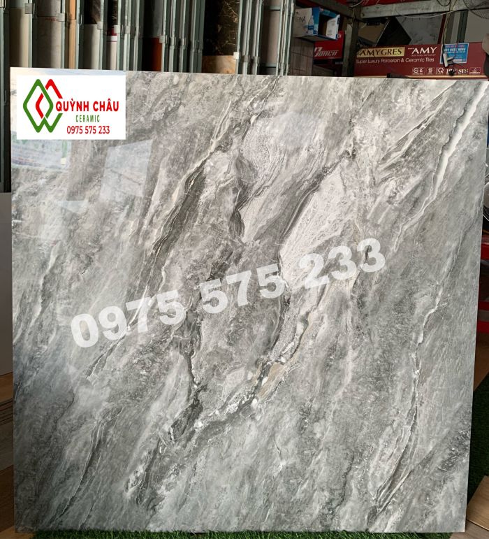 Showroom bán gạch lát nền 100x100 mẫu đẹp bóng kiếng