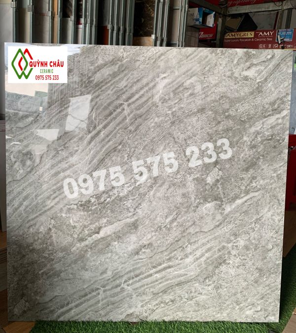 Gạch khổ lớn 1 mét x 1 mét catalan vân đá siêu bóng đẹp