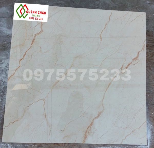 Gạch lát nền trung quốc 80x80 khắc kim siêu bóng 4156