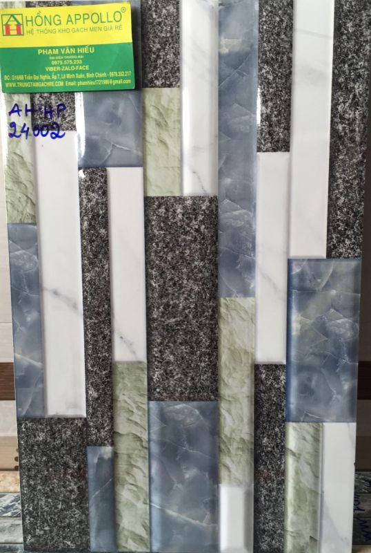 GẠCH ỐP TƯỜNG TRANG TRÍ  25X40 GIÁ RẺ 1555