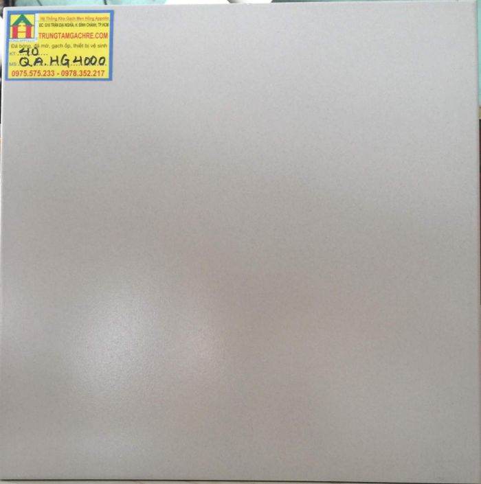 ĐÁ 400X400 LÁT NỀN NHÀ ĐỂ XE , SÂN THƯỢNG.HG4000