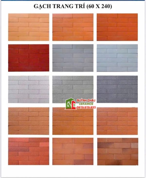 Bộ sưu tập gạch giả thẻ giả cổ bảng màu tối giản thời thượng