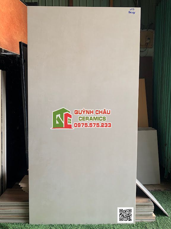 Gạch 80x160 mờ kem nhạt láng mịn baby skin