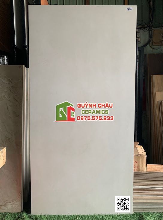Gạch ấn độ ốp lát 80x160 màu xi măng sáng nhạt giá rẻ