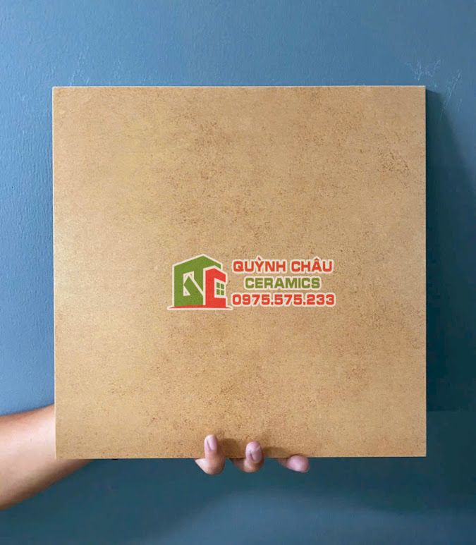Gạch bông 30x30 giả cổ màu cam mờ