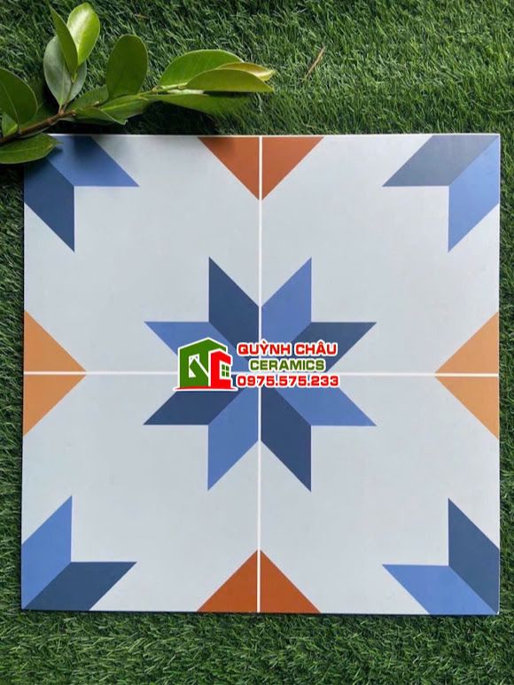 Gạch bông 40x40 hoa văn sang trọng hiện đại