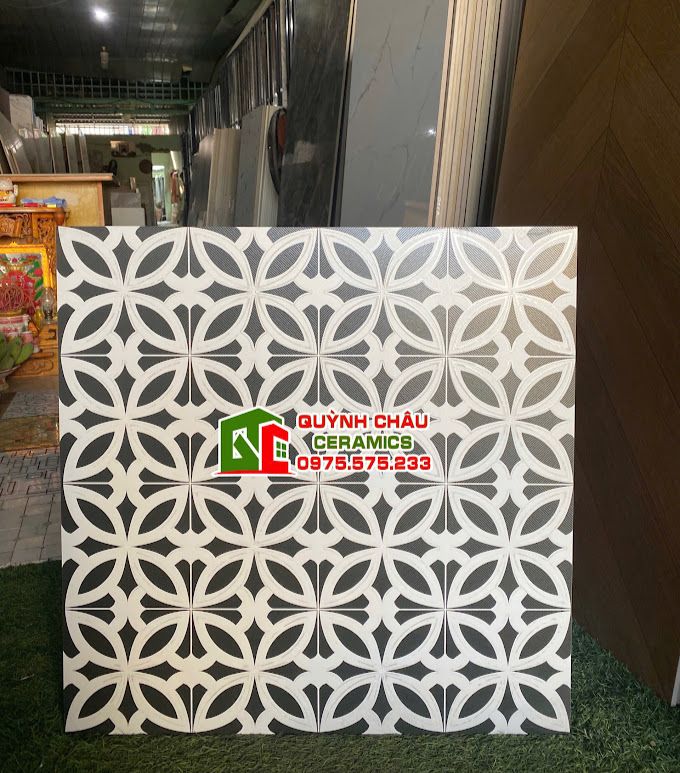 Gạch bông 60x60 hiệu ứng hoa văn sang trọng bền bỉ