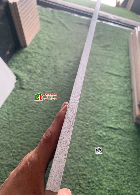 Gạch granite 60x120 Travertine vân đá xám sáng bóng kiếng