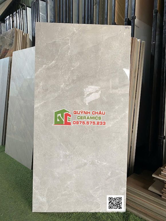 Gạch lát nền apodio 60x120 vân đá xám trắng