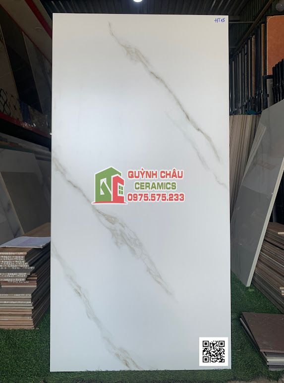 Gạch taicera 60x120 baby skin mờ trắng vân