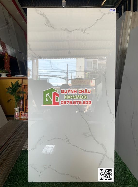 Gạch taicera 60x120 trắng vân bóng kiếng Gạch taicera 60x120 trắng vân bóng kiếng