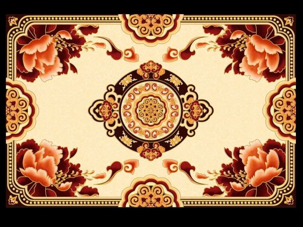 Gạch thảm 3D chữ nhật phủ UV