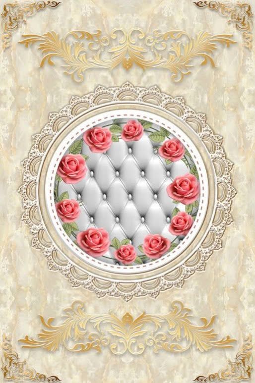 Gạch thảm 3D kim tuyến sang trọng trang trí