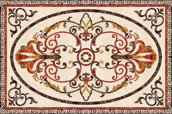 Gạch thảm hoa văn cổ điển