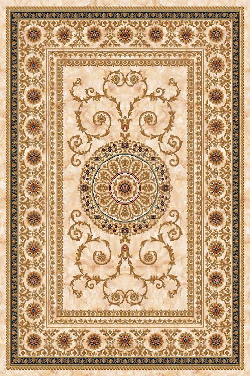 Gạch thảm hoa văn giả cổ điển lát nền