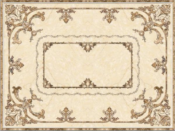 Gạch thảm kim tuyến phủ kính hình chữ nhật