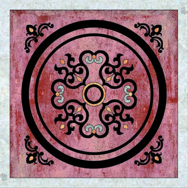 Gạch thảm lát nền vuông phủ UV