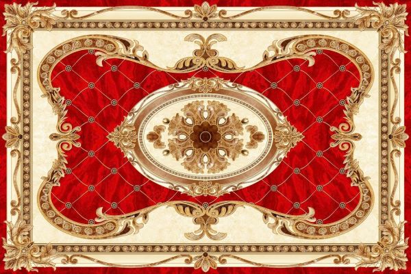 Gạch thảm UV lát phòng khách biệt thự