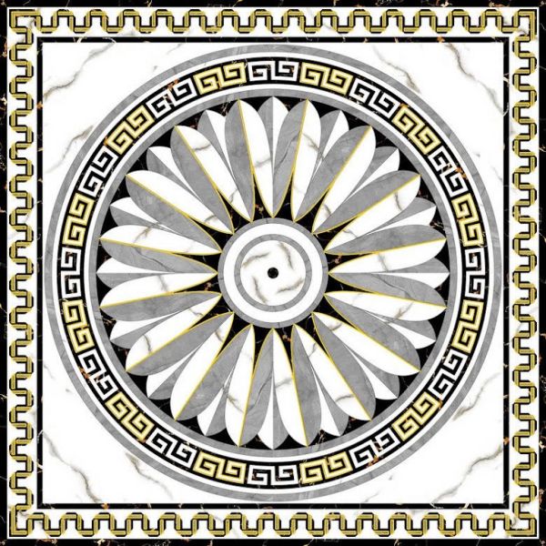 Gạch thảm vuông 80x80 kim tuyến phủ kính