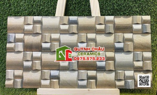 Gạch trang trí ấn độ 30x60 vân đá ghép Gạch trang trí ấn độ 30x60 vân đá ghép
