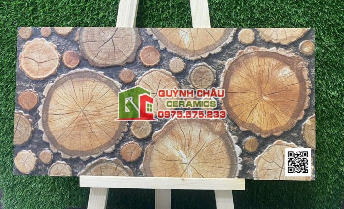  Gạch trang trí ấn độ 30x60 vân gỗ tròn