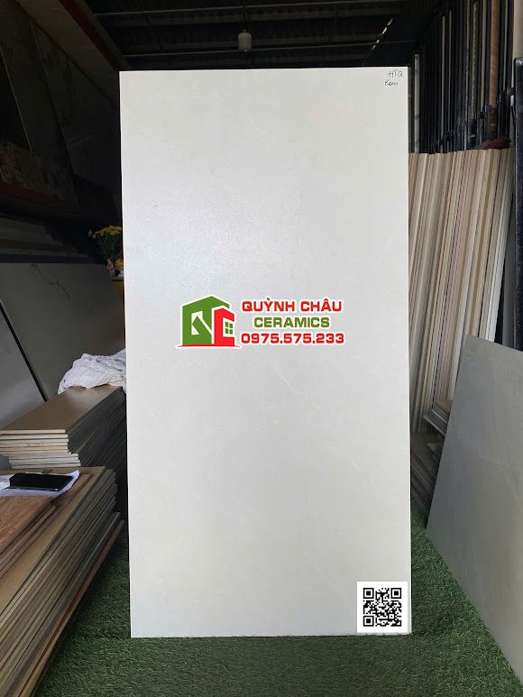Gạch Vitto 60x120 mờ vân kem