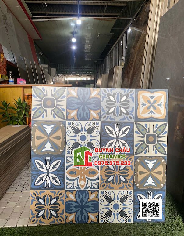 Mua gạch bông 60x60 mix hoa văn