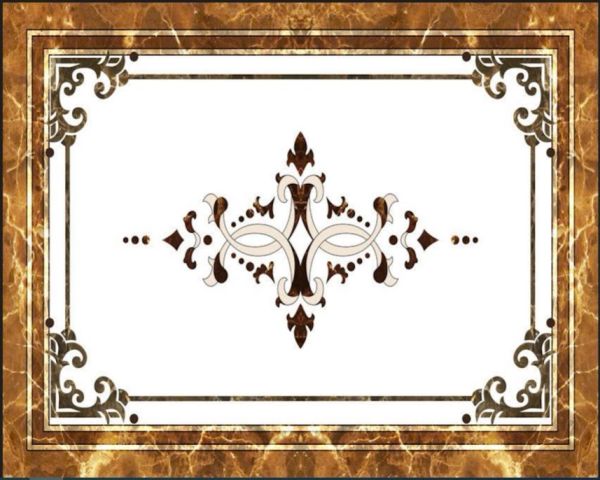 Thảm gạch 3D UV kim tuyến định hình