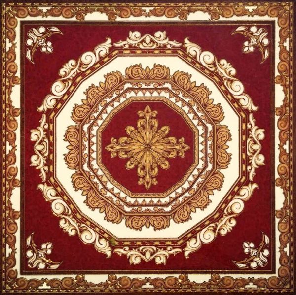 Thảm gạch kim tuyến vuông lát sàn