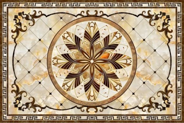 Thảm kính cường lực lát sàn thang máy đẹp