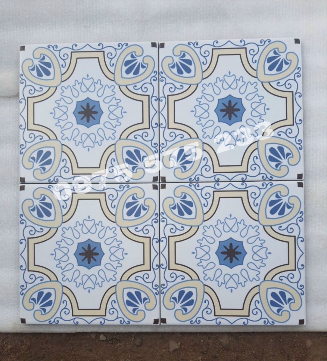 Gạch bông 200x200 ốp cột đẹp