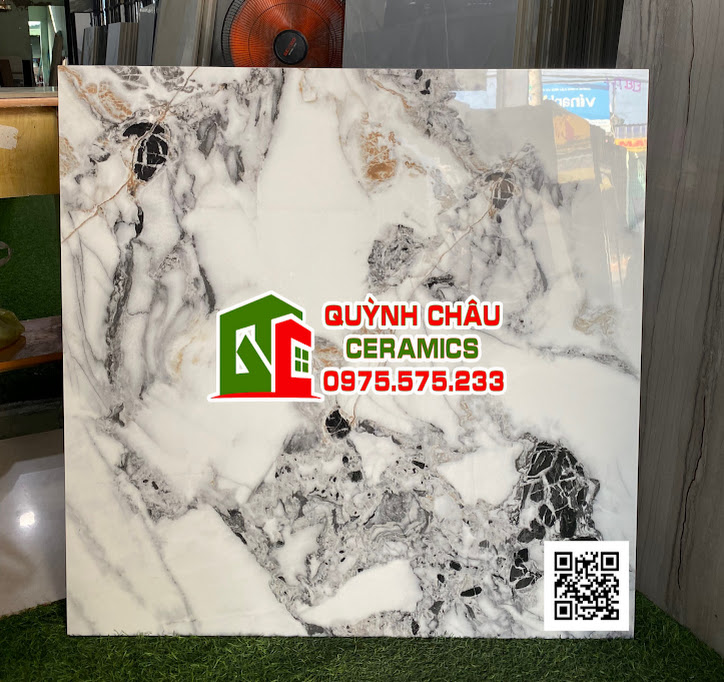 Gạch khắc kim vân đá 80x80 trung quốc đẹp chất lượng