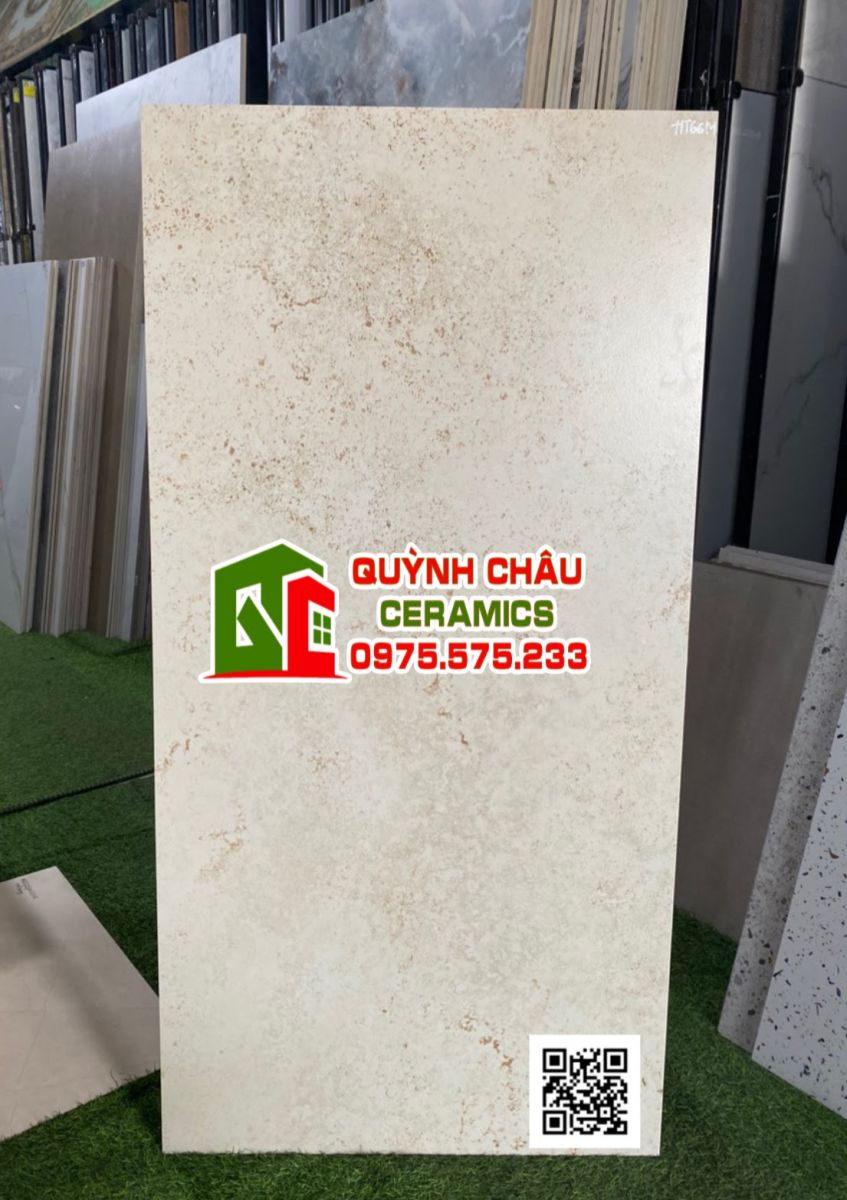 Gạch ốp tường 600x1200 màu kem mờ ấn độ đẹp nhất
