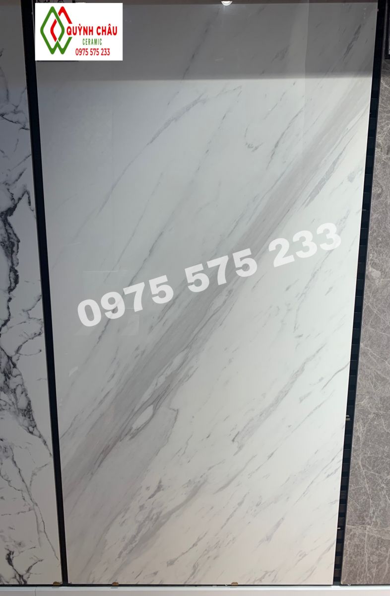 Gạch lát nền 900x1800 tây ban nha trắng xám
