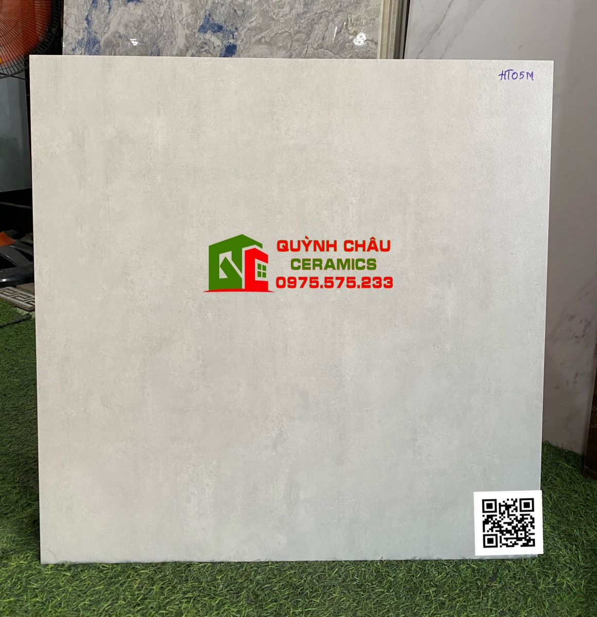Gạch thạch bàn 60x60 nhám mờ xi măng