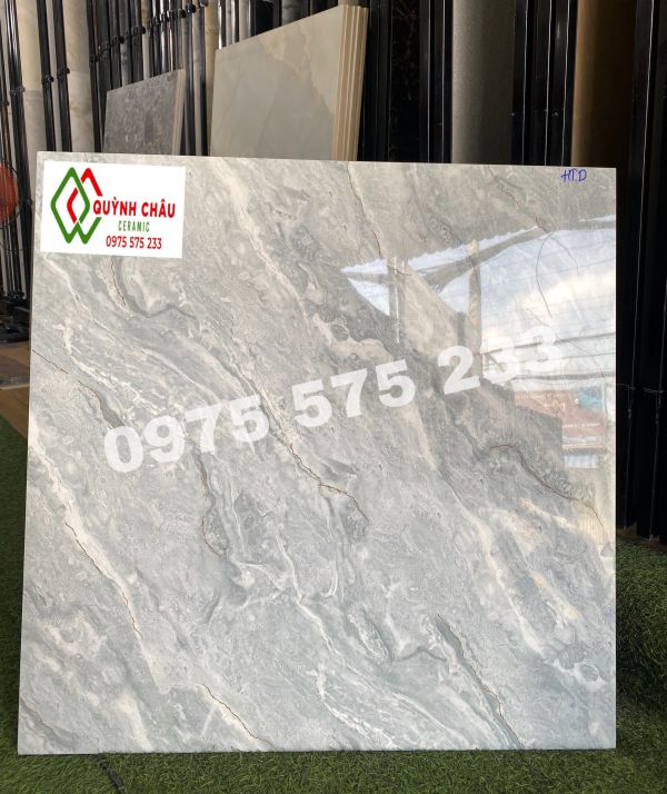 Gạch lát nền 80x80 vân đá khắc kim đẹp bóng kính giá rẻ 3957