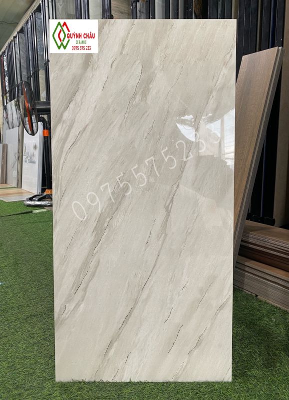 Đá ốp tường 40x80 nhũ ánh bạc bóng kiếng